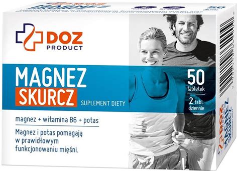 Doz Product Magnez Skurcz Tabl Powlekane Opinie I Ceny Na Ceneo Pl