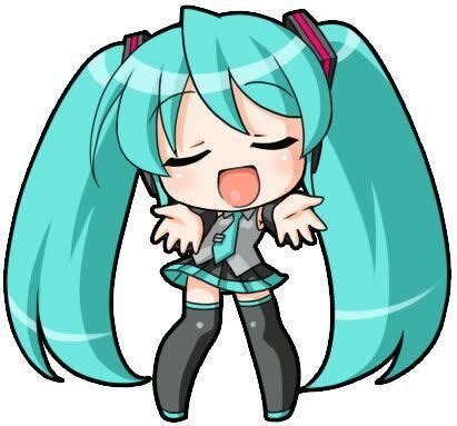 Hatsune miku (chibi) 😌💖 | Kawaii Amino Amino