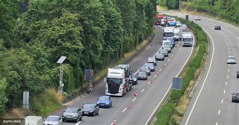 Baustelle sorgt ab heute für massive Staus auf der A8 Breaking News