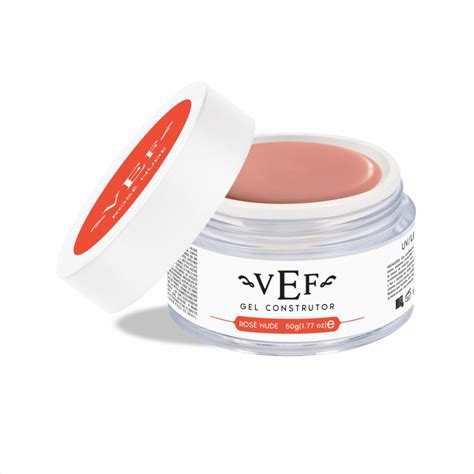 Gel Construtor Ros Nude Vef Brasil Cosm Ticos