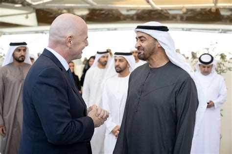 Uae President Receives Fifa President Sports Football Emirates24 7