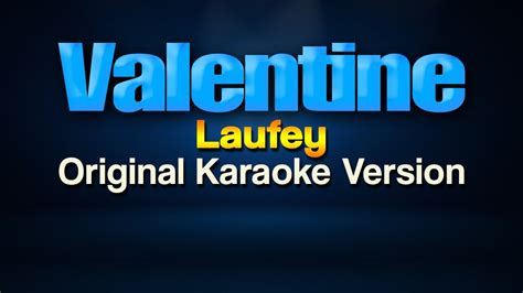 Laufey Valentine Karaoke Youtube