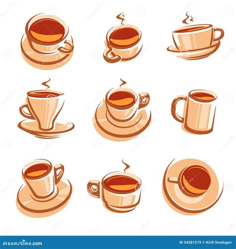 Tea Set Vector Stock Vector Illustration Of Asian Pottery