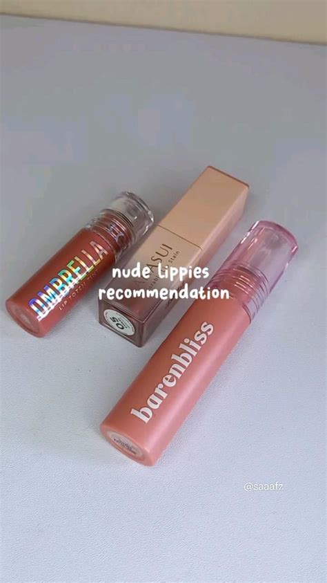 Nude Lippies Recommendation Makeup Tutorial Lip Swatches Lips