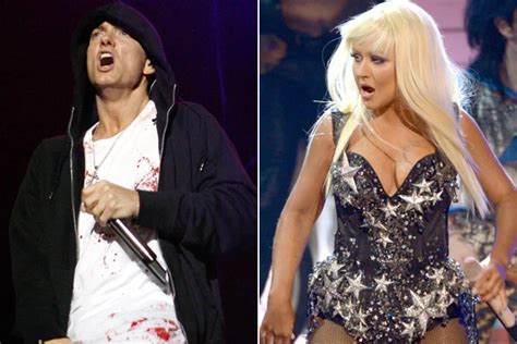 Eminem And Christina Aguilera