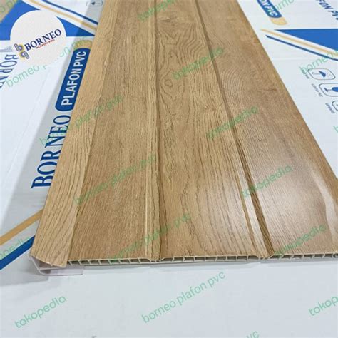 Jual Plafon Pvc Doff Laminate Coklat Muda Cm Jakarta Barat