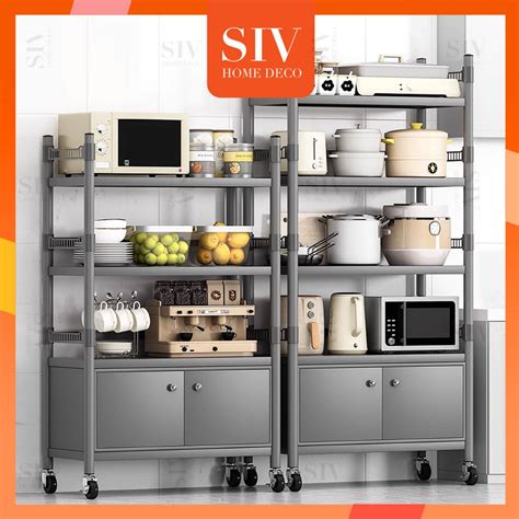 Jual SIV Rak Dapur Serbaguna Multifungsi Rak Microwave Oven Rak Susun