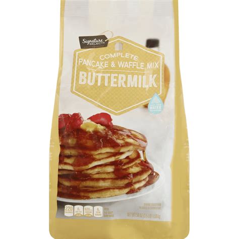 Signature Select Pancake And Waffle Mix Buttermilk Complete 56 Oz Delivery Or Pickup Near Me