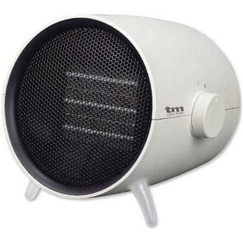 Tm Electron Termoventilatore Portatile In Ceramica Bianco W Tm