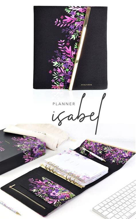 Gaby Planner Configurable Con Anillas Cubiertas De Agenda Agendas