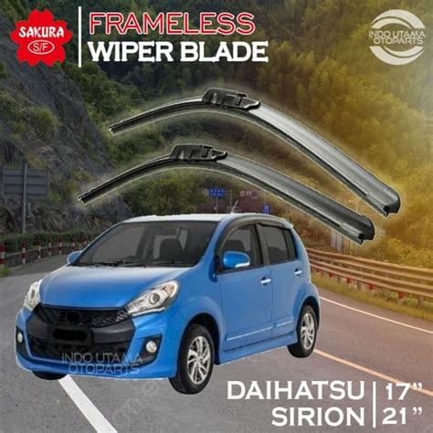 Jual Wiper Frameless Daihatsu Sirion Karet Kaca Mobil Sakura Di Lapak