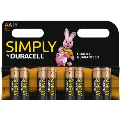 Duracell Voordeelverpakking AA Batterijen 8 Stuks O O IJzerwaren