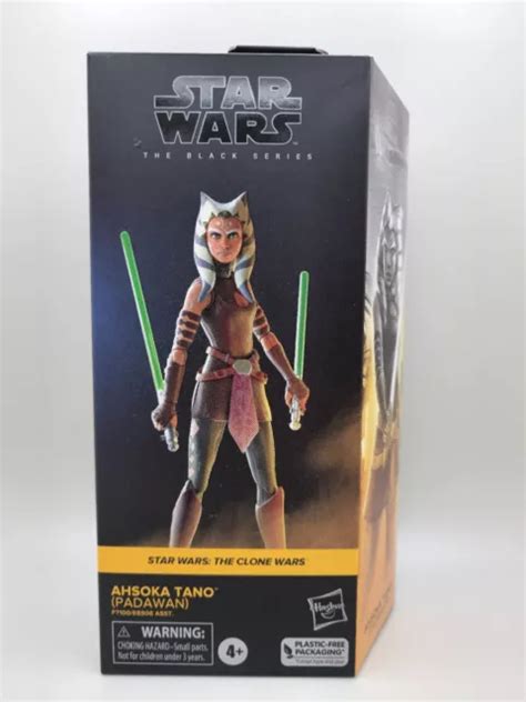 STAR WARS THE Black Series Ahsoka Tano Padawan Figura 6 Le Guerre Dei