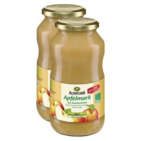 Achat Vente Promotion Alnatura Purée de Pommes Bio Lot de 2x700g