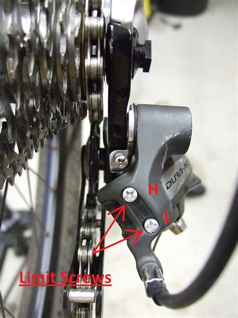 Benno S Blog More How To Adjust Rear Derailleur Limit Screws