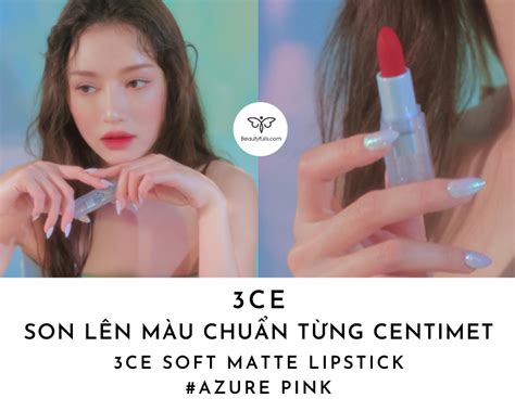Son CE Azure Pink Summer Radiance Màu Hồng Đỏ Hot Nhất
