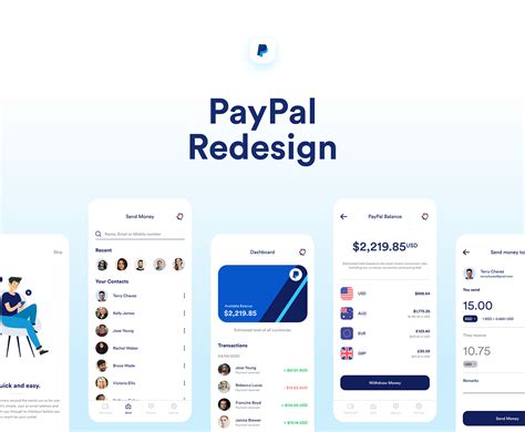 PayPal Redesign On Behance