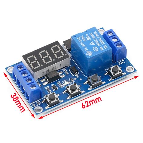 DC 6 30V Wsparcie Micro USB 5V Wy Wietlacz LED Automatyka Cykl Op Niacz