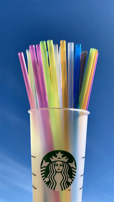 Straws For Starbucks Cup Etsy