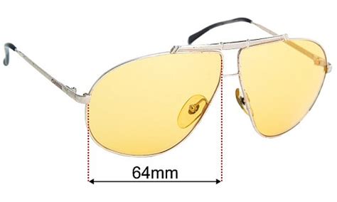 Replacement Lenses By Sunglass Fix™ For Carrera 5401 64mm