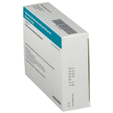 Telmisartan Hydrochlorthiazid Axiromed Mg Mg St Mit Dem E