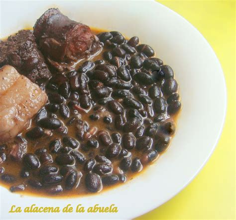 La Alacena De La Abuela Carmen Alubias Negras A La Vasca