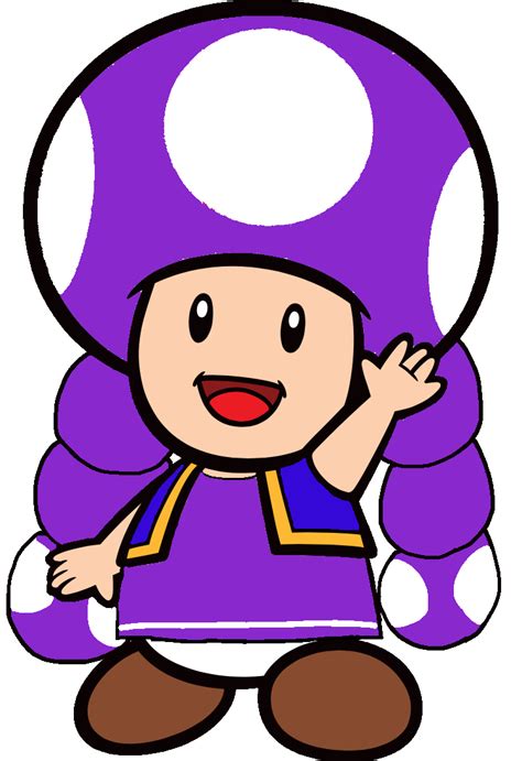 Super Mario Victoria The Violet Toadette 2d By Alexiscurry On Deviantart