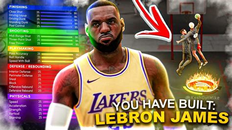 SORRY JOE KNOWS BUT THIS IS THE REAL LEBRON JAMES BUILD BEST BUILD