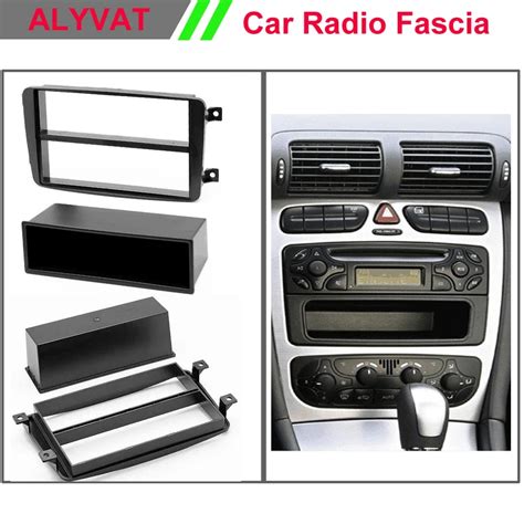 Top Quality Car Radio Fascia For MERCEDES BENZ C Class W209 CLK Class G