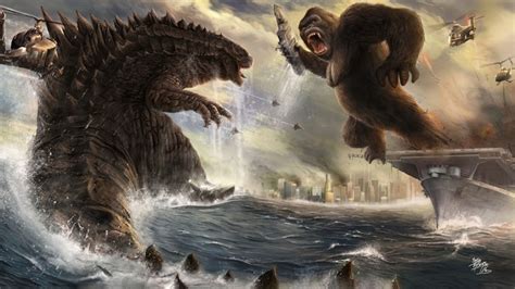 Godzilla Vs Kong 4k King Kong Godzilla Hd Wallpaper Rare Gallery