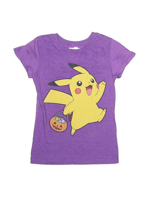 Pokemon Marled Purple Short Sleeve T Shirt Size M Youth 18 Off