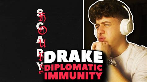 Drake Diplomatic Immunity Reaction [first Time Hearing] Youtube