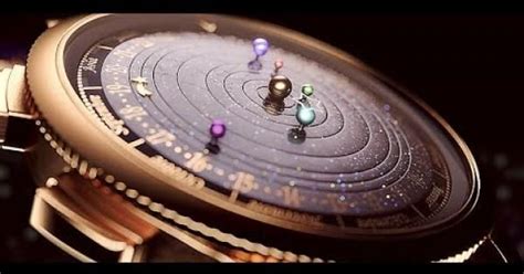 A $330,000 watch that has all the planets rotating in real-time ...