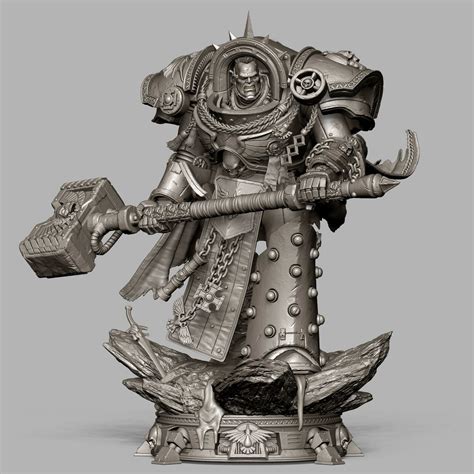 Prime1 Studio Warhammer 40k Gabriel Angelos 14 Scale Jesse Sandifer