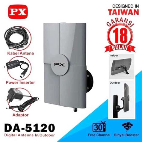 Jual Antena Tv Px Da Indoor Outdoor Digital Analog Kabel M Baru