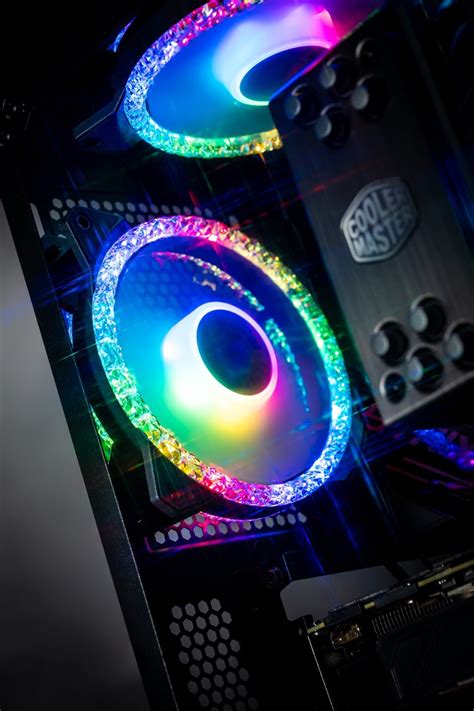 Cooler Master Masterfan Mf Prismatic Argb Radiant Crystalline Mm