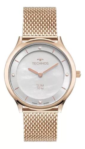 Reloj Technos Slim Ros Para Mujer Tienda Oficial Env O En Horas