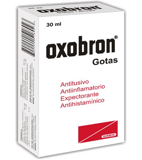 Oxobron Gotas Frasco 30 Ml Laboratorios Quimifar