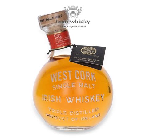 West Cork Single Malt Rum Cask Finished Maritime Release 46 0 7l