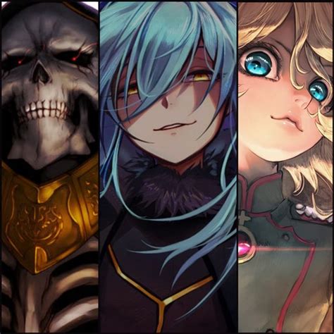 Ainz Ooal Gown Rimuru Tempest Tanya Degurechaff Anime Crossover