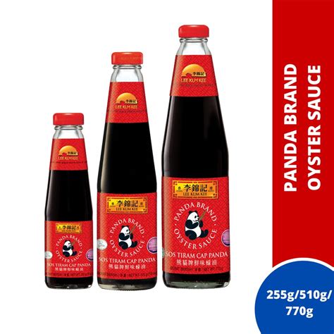 Lee Kum Kee Panda Brand Oyster Sauce 255g 510g 770g 907g 770g 255g Twin Pack 2x510g Shopee