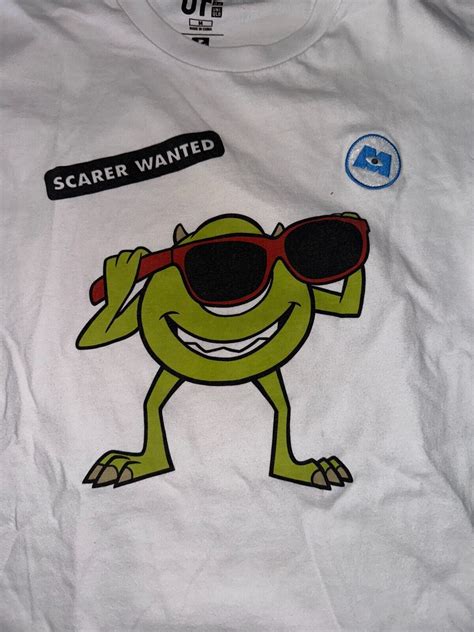 Men S Uniqlo Disney Pixar Mike Wazowski Monsters Inc Gem