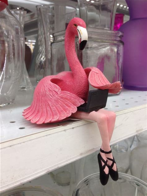 Found At Savers Store Flamingo Art Flamingo Ornament Pink Flamingos