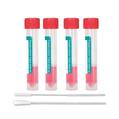 Sterile Dna Sampling Swab Medical Vtm Viral Transport Medium Tube