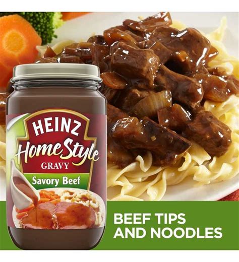 Heinz Homestyle Savory Beef Gravy 12 Oz Jar