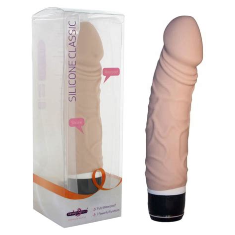 Реалистичен вибратор класика от силикон Classic Original Vibrator Nude