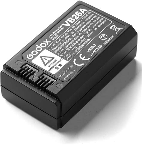 Godox V1 Battery VB26 VB26A Li Ion Battery For Godox V1S V1N V1C V1F