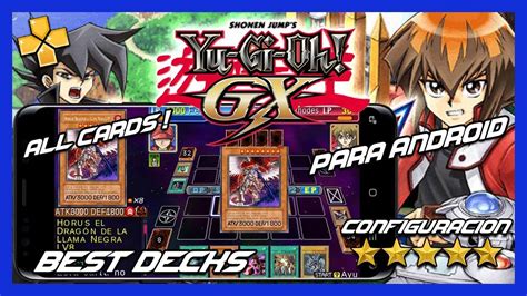 Yu Gi Oh Gx Tag Force Para Android Y Pc En Espa Ol Gameplay Todas