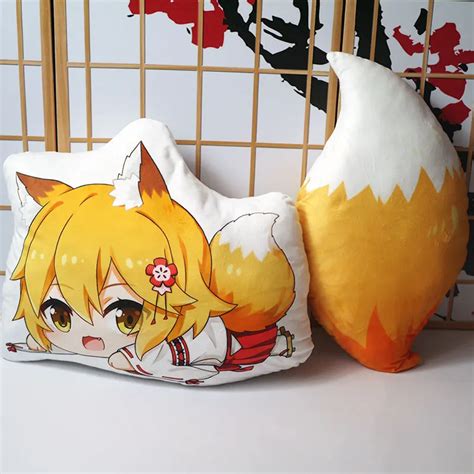 The Helpful Fox Senko san plush toy Anime Sewayaki Kitsune no Senko san ...