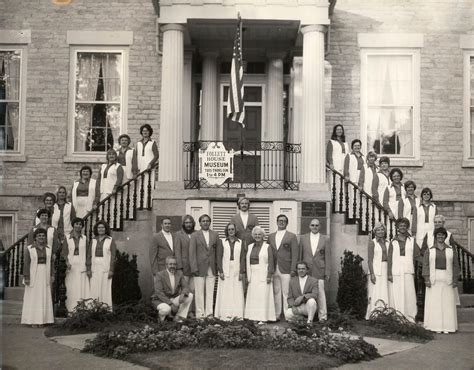 Sandusky History The Firelands Chorus At The Follett House Museum 1977